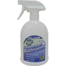 Deep Action Clean and Shine Bathroom 650ml. Spray  